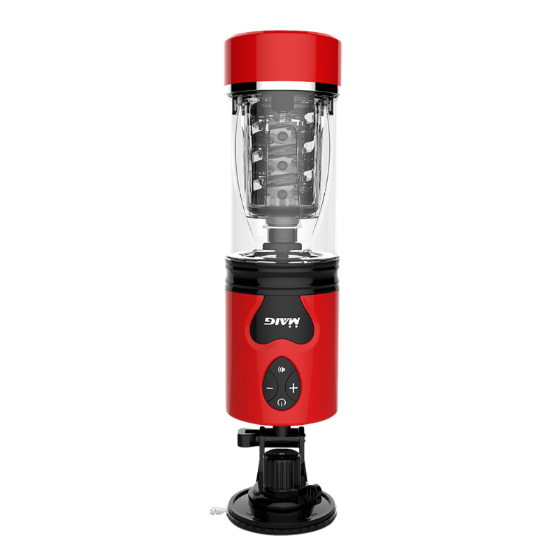 Telescopic Rotating Electric Male Masturbator-VIP03