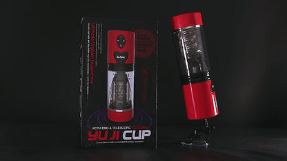 Telescopic Rotating Electric Male Masturbator-VIP03