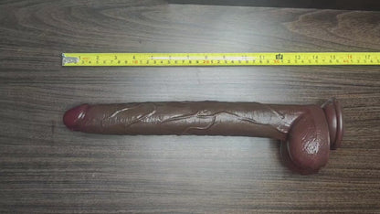 Realistic Dildo with Suction Cup — Bagged-vip36