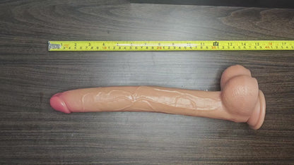 Realistic Dildo with Suction Cup — Bagged-vip36